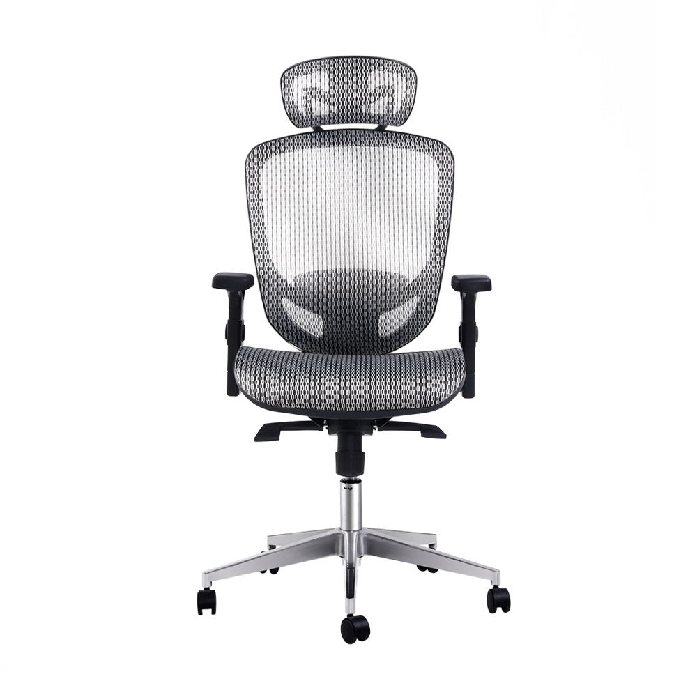 Artiss Office Chair Gaming Chair Computer Chairs Mesh Net Seating Grey