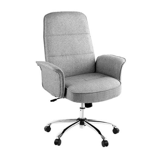 Artiss Fabric Office Chair Grey