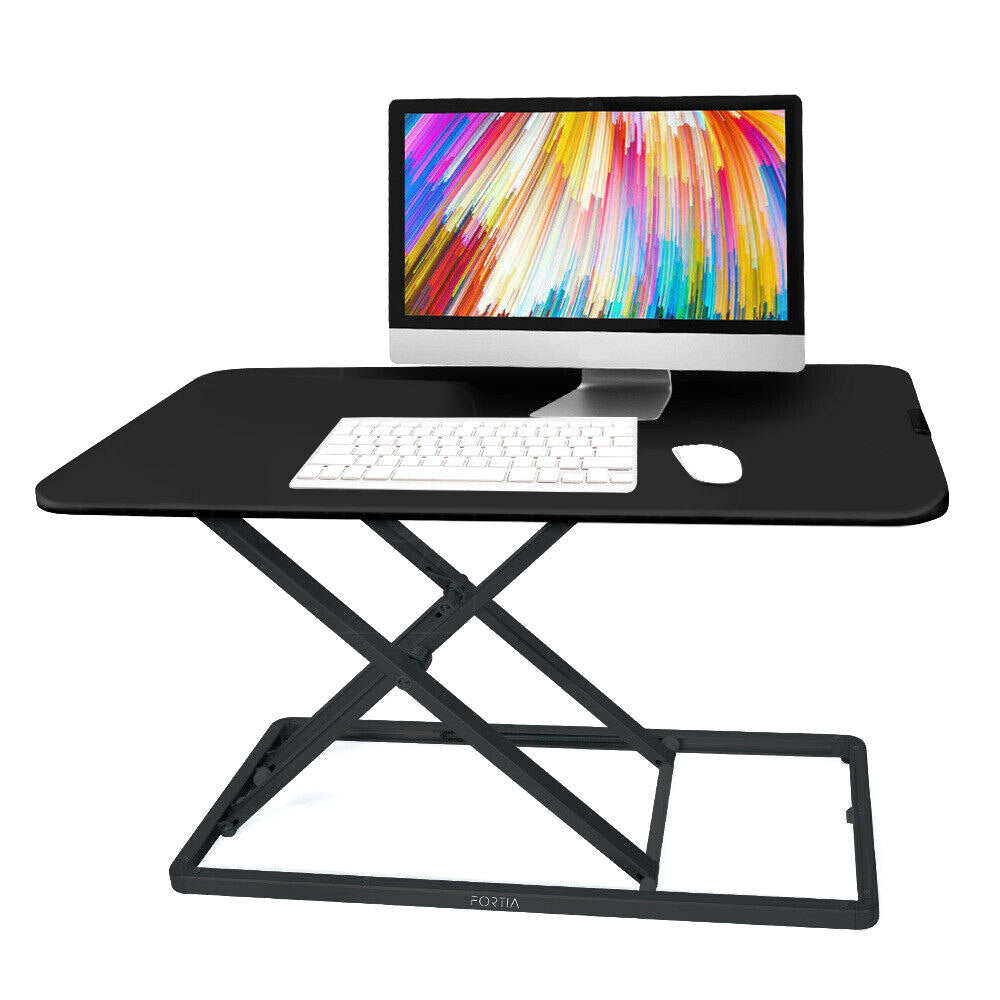 FORTIA Desk Riser Office Shelf Standup Sit Stand Height Standing Laptop Study