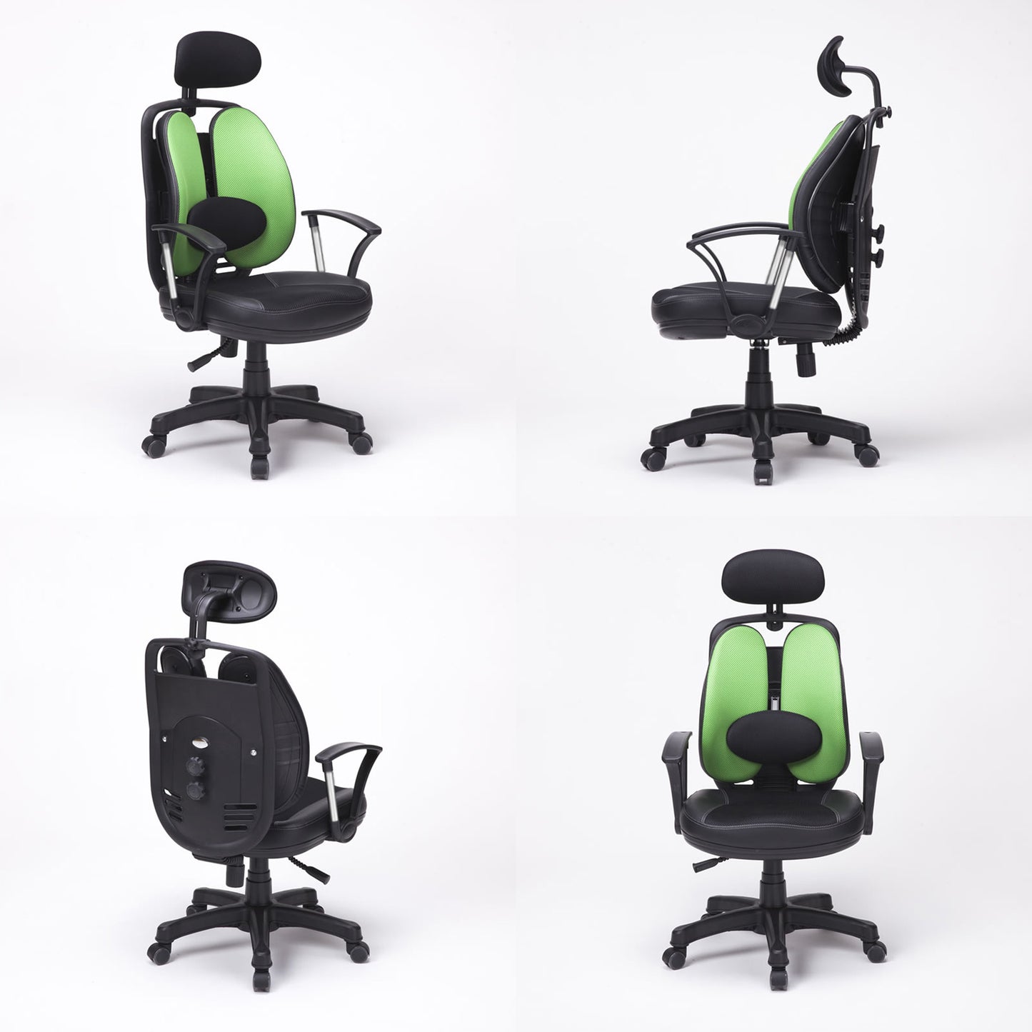 Korean Green Office Chair Ergonomic SUPERB