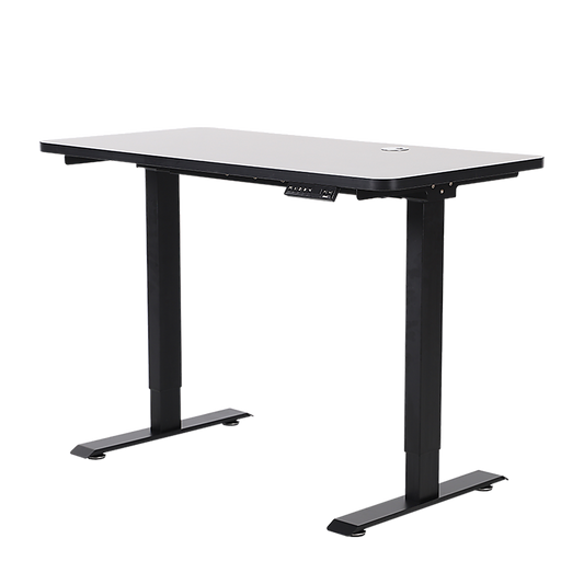 Palermo Standing Desk Sit Stand Height Adjustable Motorised 120cm Table Dual Motor