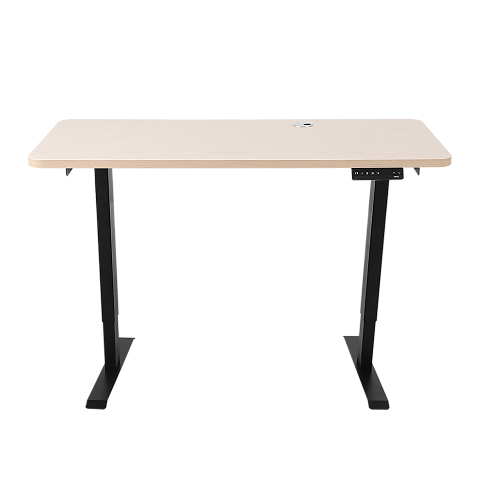 Palermo Standing Desk Sit Stand Height Adjustable Motorised 120cm Table Dual Motor