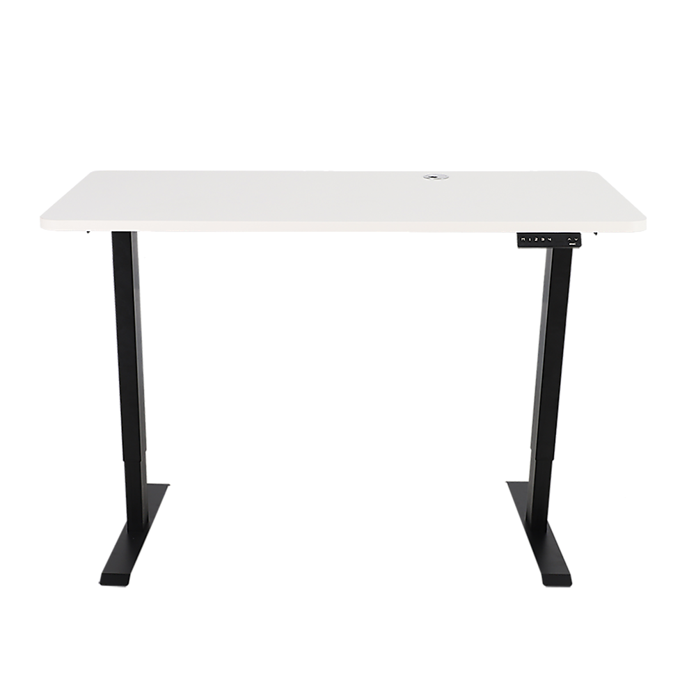 Palermo Standing Desk Sit Stand Height Adjustable Motorised 140cm Table Dual Motor