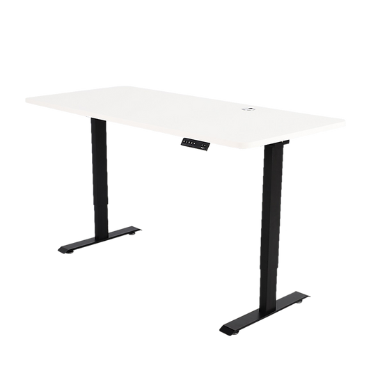 Palermo Standing Desk Sit Stand Height Adjustable Motorised 160cm Table Dual Motor