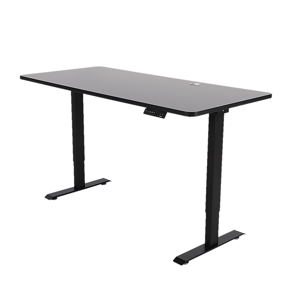 Palermo Standing Desk Sit Stand Height Adjustable Motorised 160cm Table Dual Motor