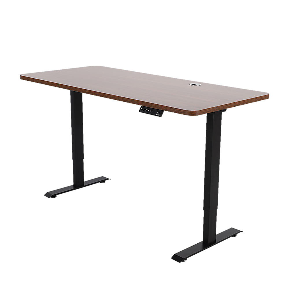 Palermo Standing Desk Sit Stand Height Adjustable Motorised 160cm Table Dual Motor