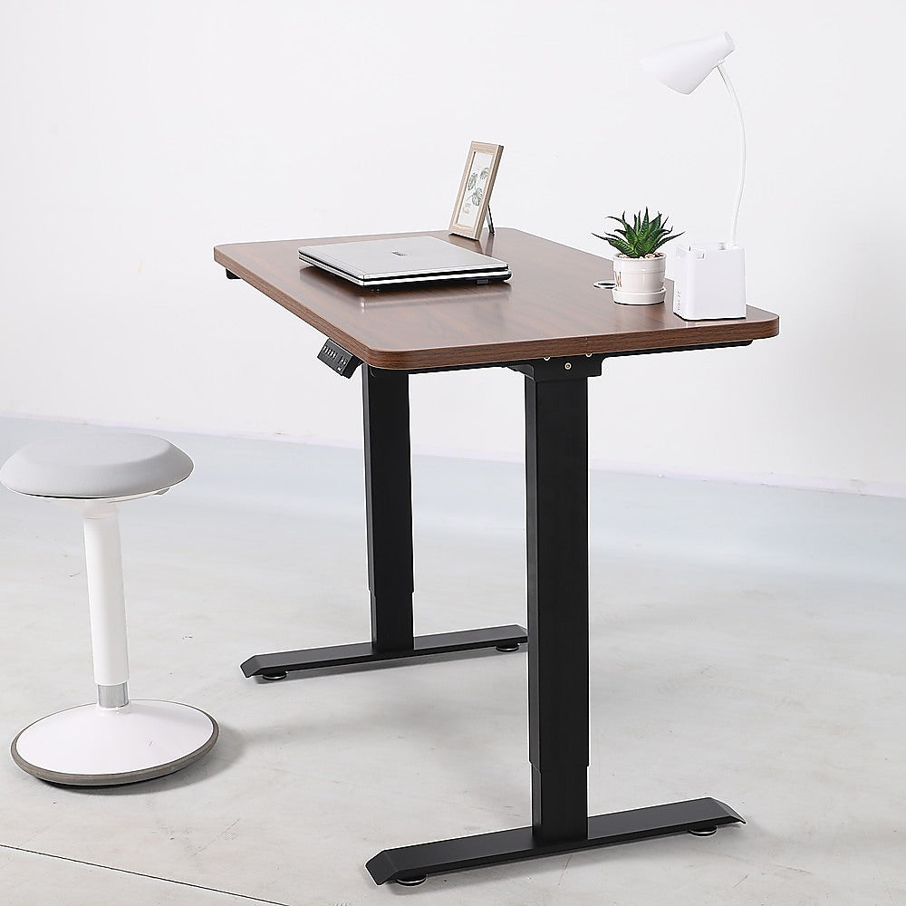 Palermo Standing Desk Sit Stand Height Adjustable Motorised 160cm Table Dual Motor