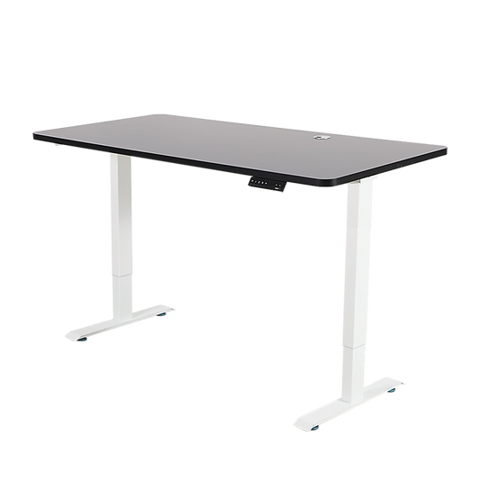 Palermo Standing Desk Sit Stand Height Adjustable Motorised 160cm Table Dual Motor