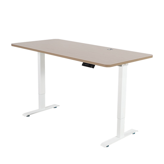 Palermo Standing Desk Sit Stand Height Adjustable Motorised 160cm Table Dual Motor