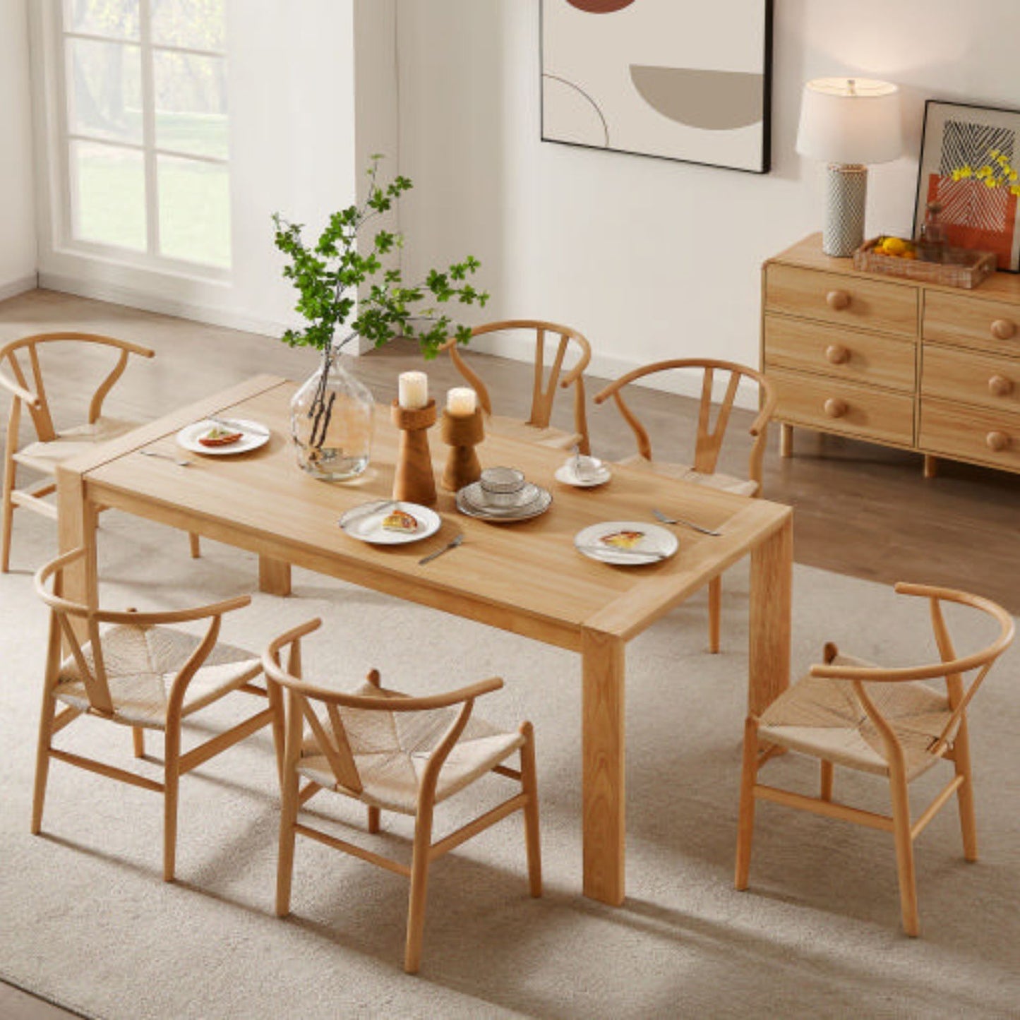 Layton Natural Dining Table